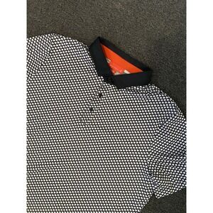 Redvanly Randolph Performance Golf Polo White/Black Mens Size XL Lightweight